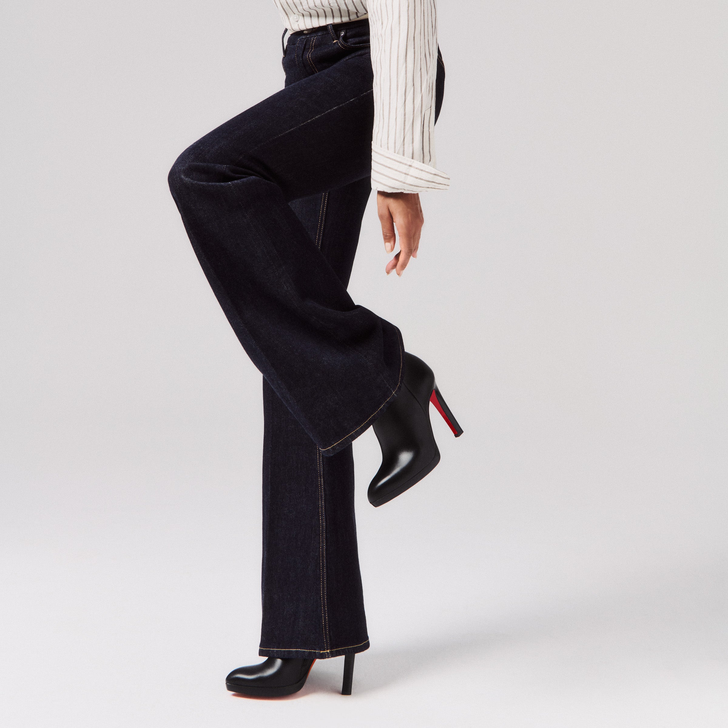 Christian Louboutin Fannylove Booty Women Shoes | Color Black