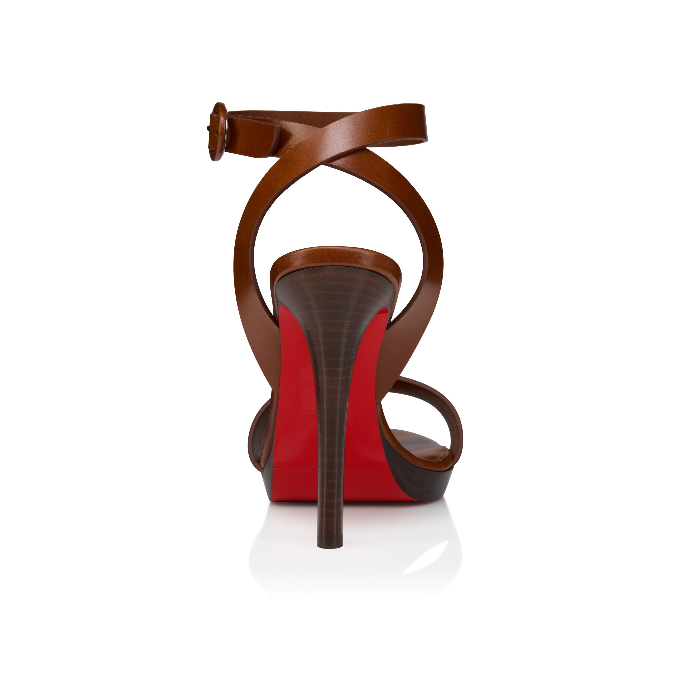 Christian Louboutin Fanny Sandal Women Shoes | Color Brown New