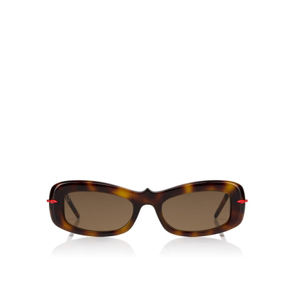 Christian Louboutin Kate Lb0025 Women Eyewear | Color Brown New