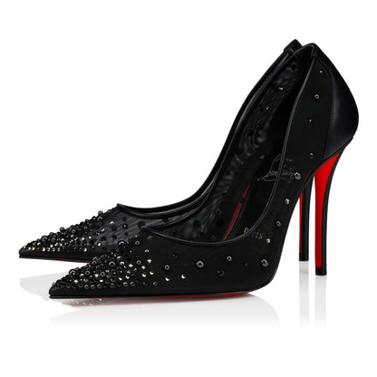 Christian Louboutin Miss Z Degrastrass Perla Women Shoes | Color Black