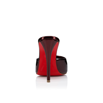 Christian Louboutin Miss Z Mule Women Shoes | Color Brown New