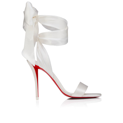 Christian Louboutin Miss Z Sandal Du Desert Women Shoes | Color White