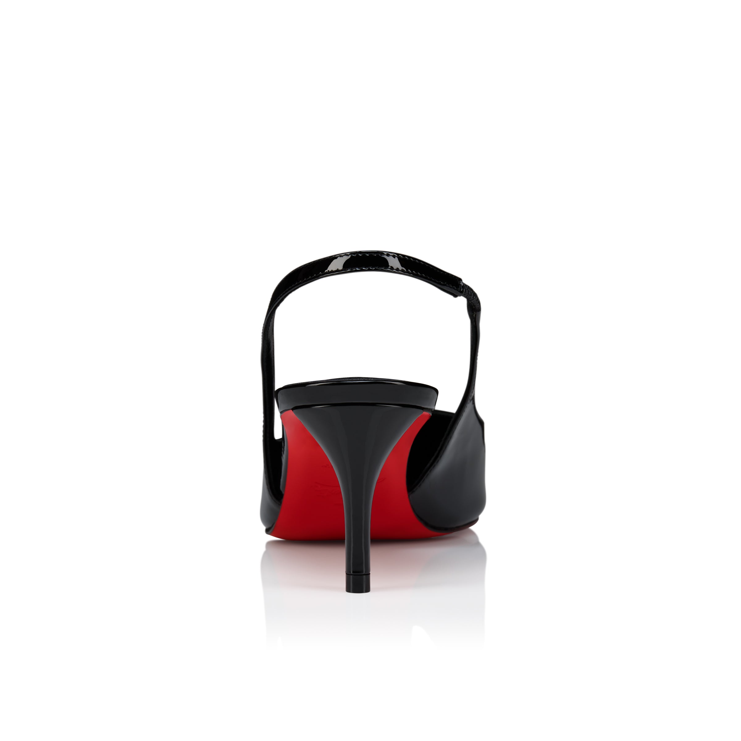 Christian Louboutin Miss Z Sling Back Women Shoes | Color Black