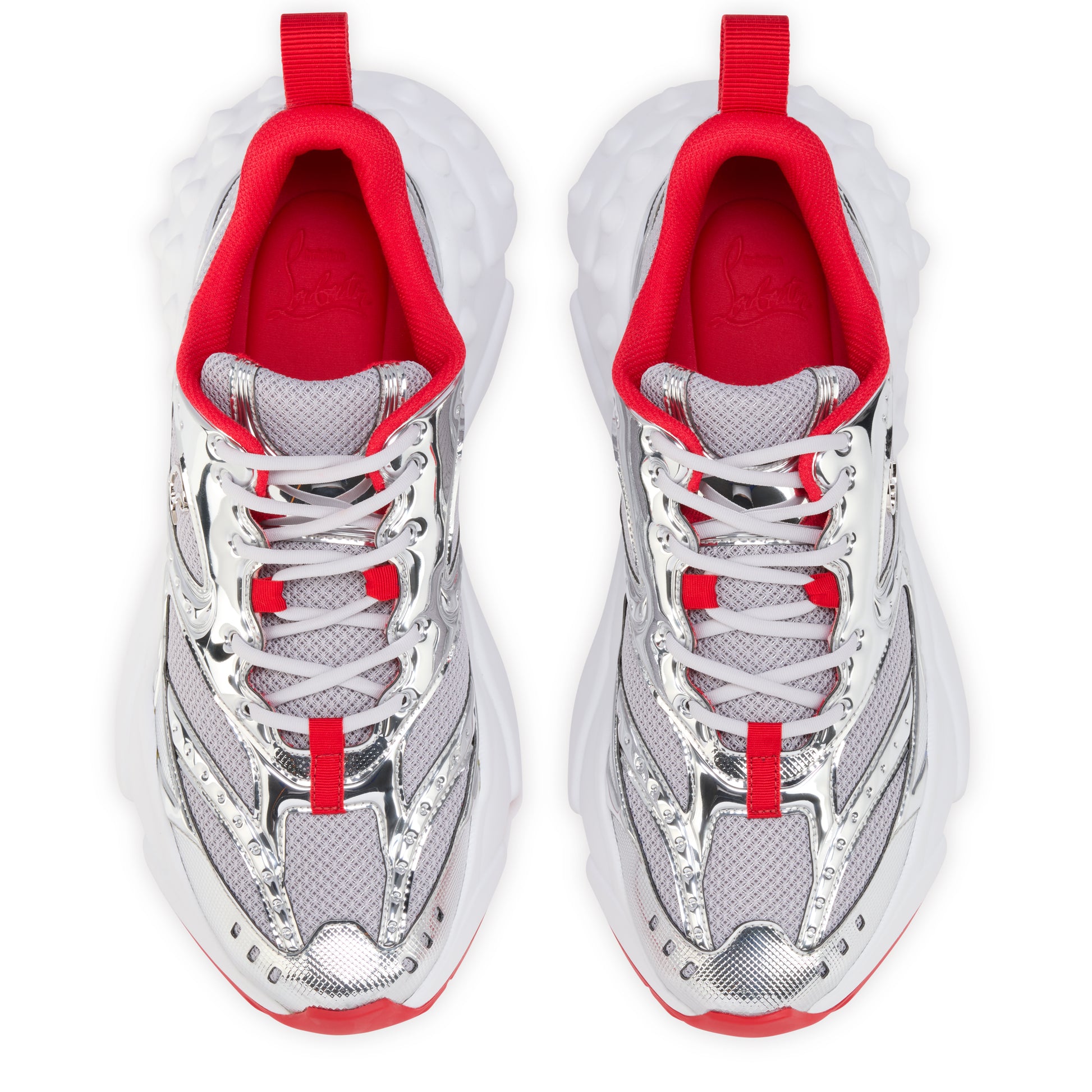 Christian Louboutin So Flo Uomo Men Shoes | Color Silver