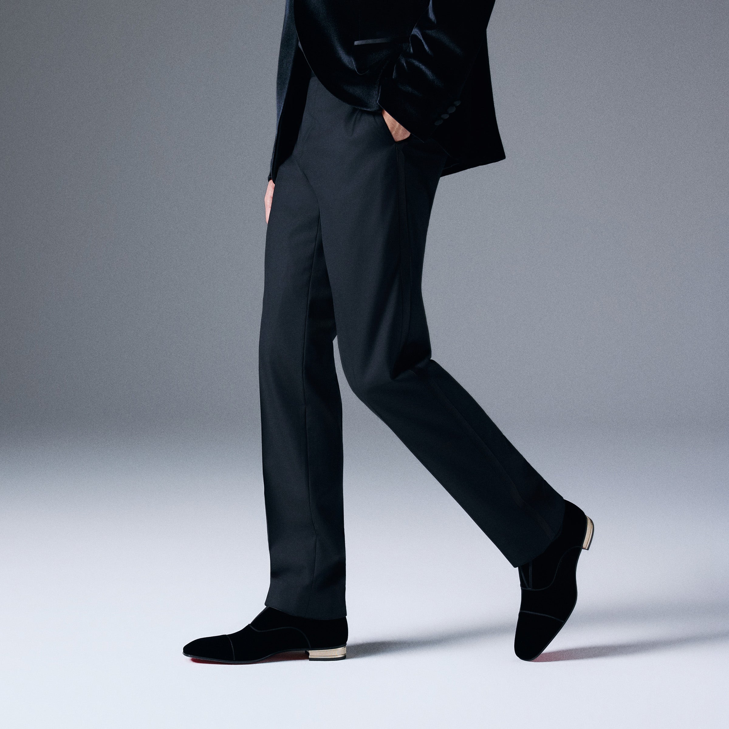 Christian Louboutin Alphamale Galvin Men Shoes | Color Black