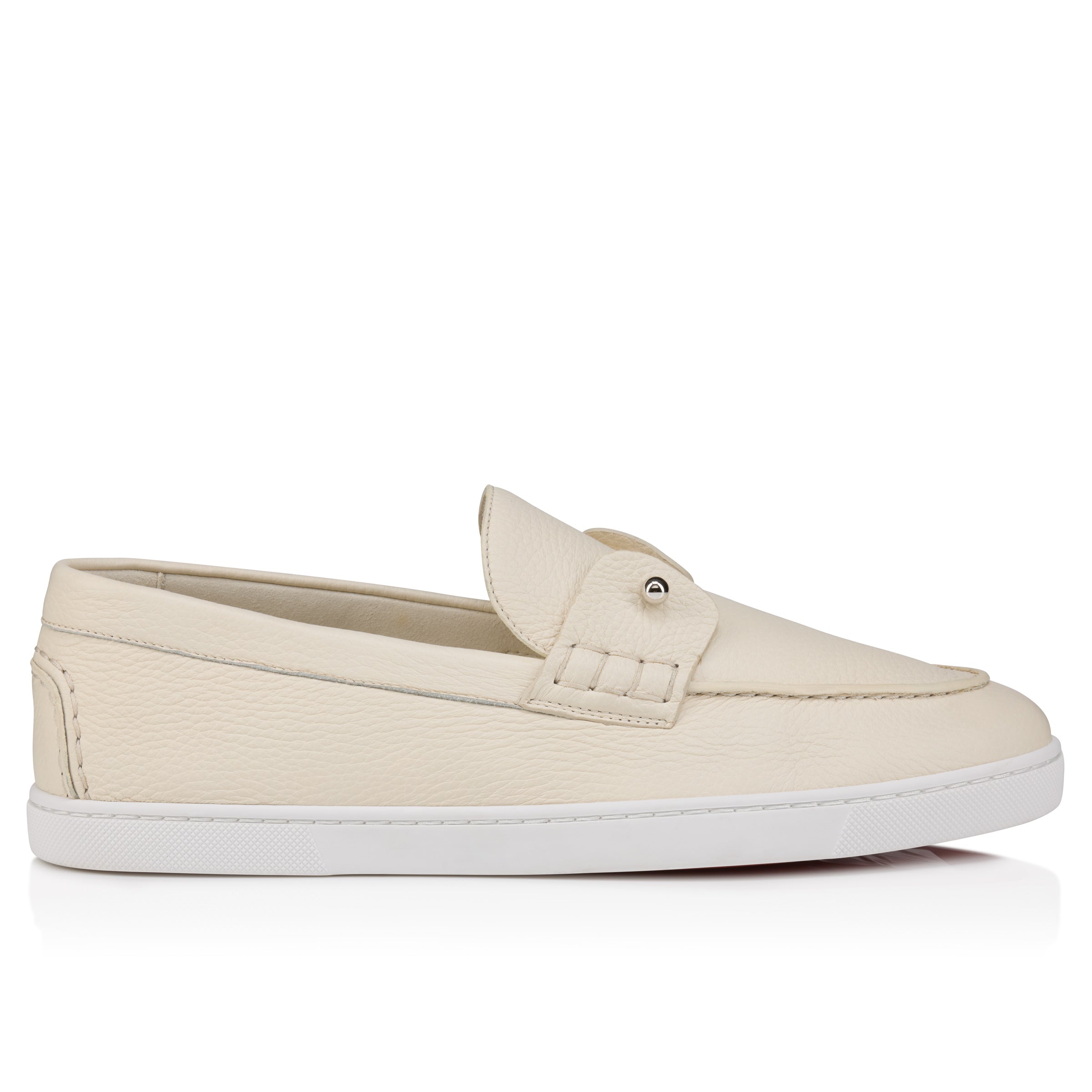 Christian Louboutin Chambeliboat Men Shoes | Color Grey