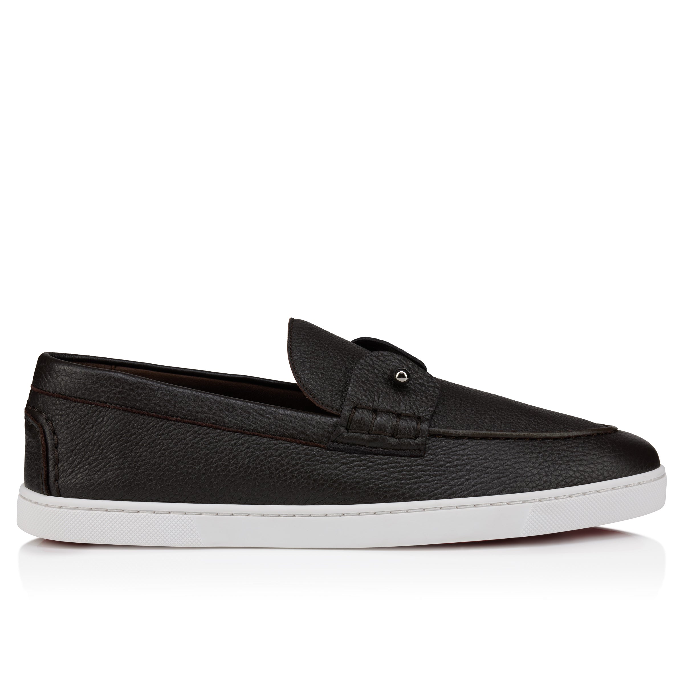 Christian Louboutin Chambeliboat Men Shoes | Color Brown