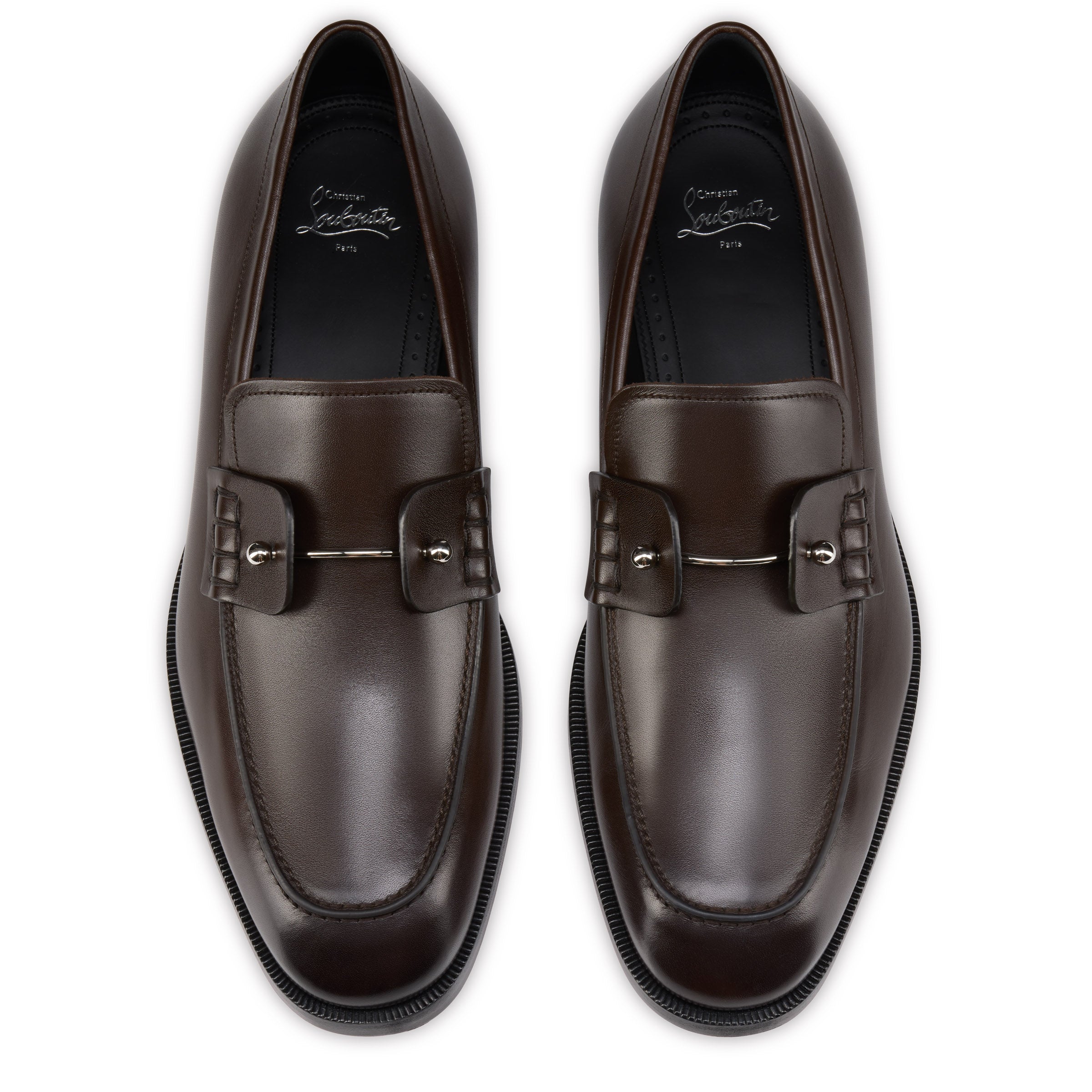 Christian Louboutin Chambelimoc Men Shoes | Color Brown