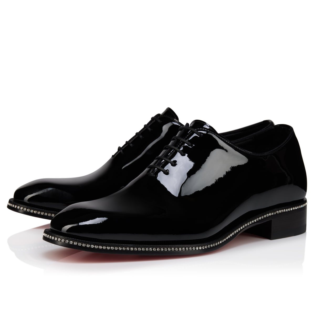 Christian Louboutin Corteo Diam'S Men Shoes | Color Black
