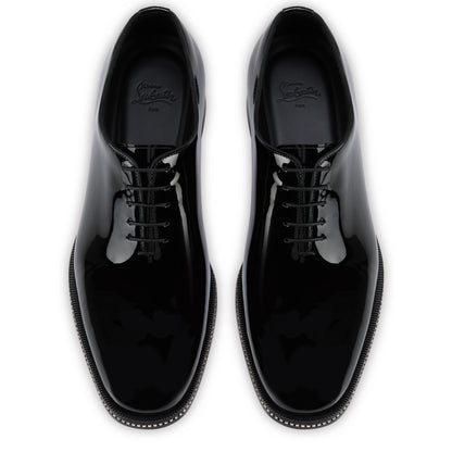 Christian Louboutin Corteo Diam'S Men Shoes | Color Black