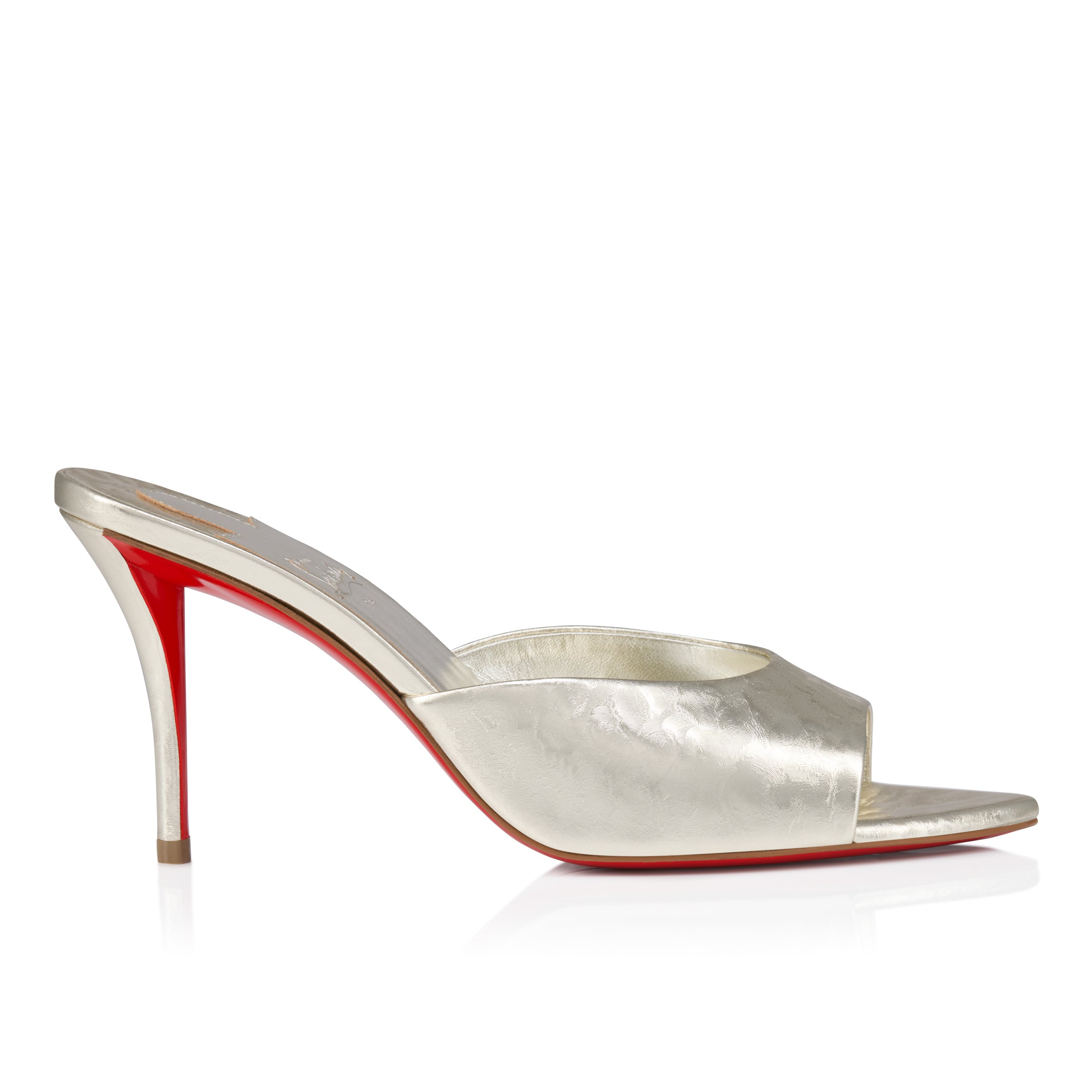 Christian Louboutin Miss Z Mule Women Shoes | Color Gold