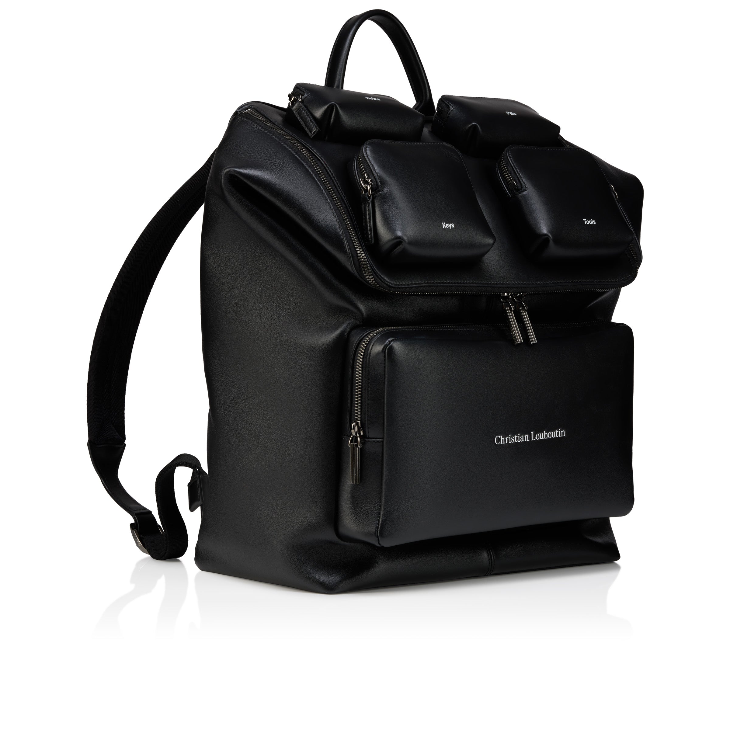 Christian Louboutin Nostalgic Men Bags | Color Black