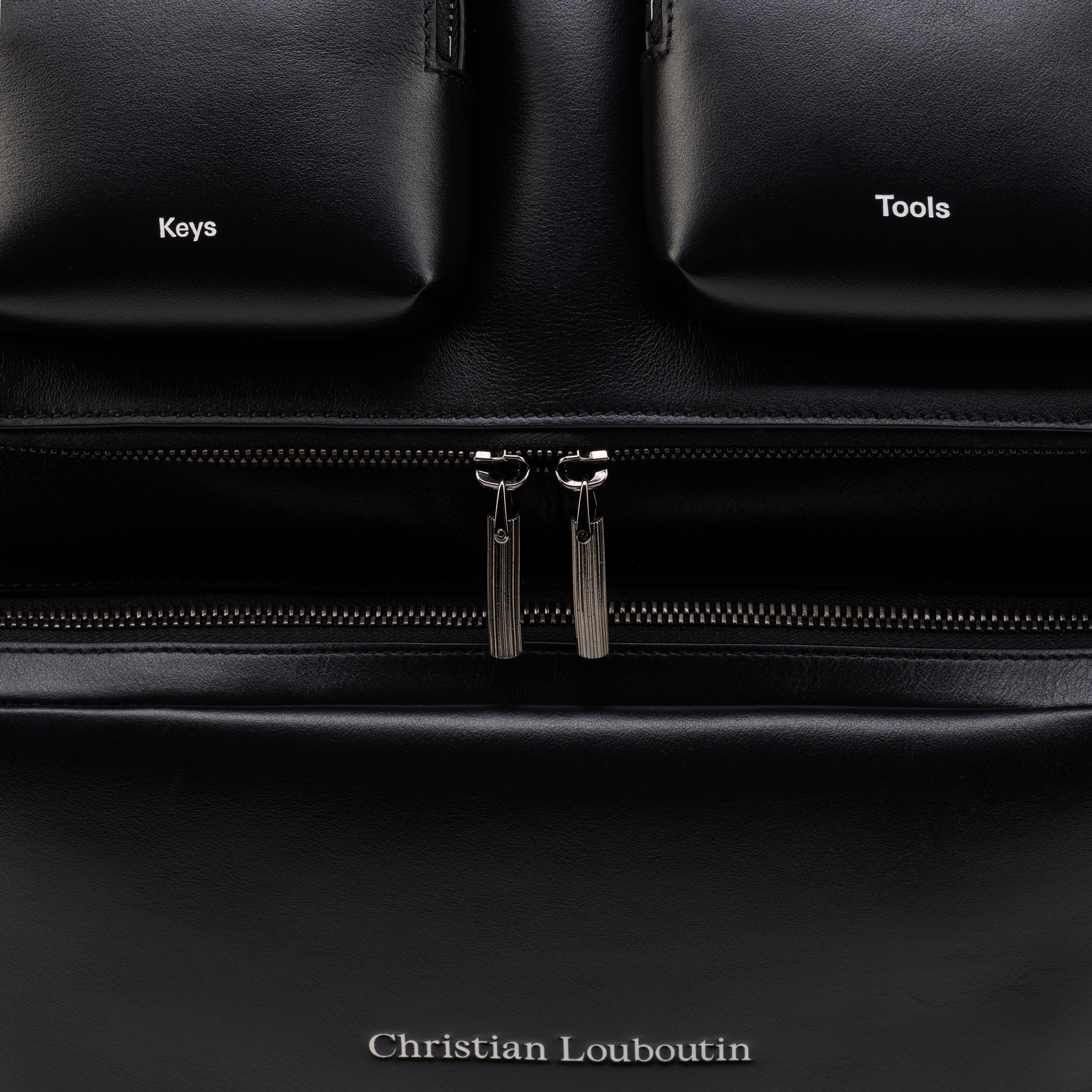 Christian Louboutin Nostalgic Men Bags | Color Black