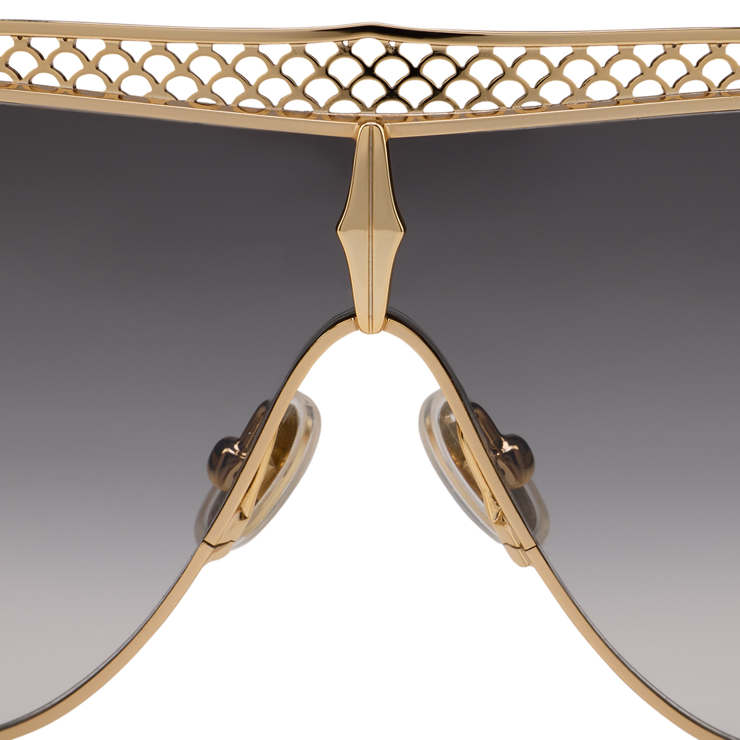 Christian Louboutin Uni Pilot Lb0050 Women Eyewear | Color Gold