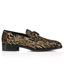 Load image into Gallery viewer, Christian Louboutin Chambelimoc Night Strass Ocelot Men Shoes | Color Multicolor
