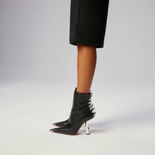 Load image into Gallery viewer, Christian Louboutin Kate Max Booty Spikes Claw Women Shoes | Color Black
