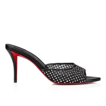 Load image into Gallery viewer, Christian Louboutin Apostropha Mule Mesh Strass Women Shoes | Color Black
