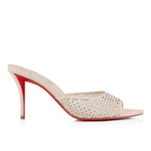 Load image into Gallery viewer, Christian Louboutin Apostropha Mule Mesh Strass Women Shoes | Color Beige
