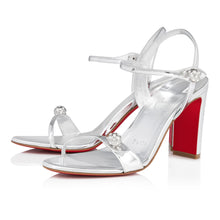 Load image into Gallery viewer, Christian Louboutin Atmospheria Women Shoes | Color Silver
