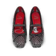 Load image into Gallery viewer, Christian Louboutin Baballet Strass Kids Unisex Shoes | Color Black
