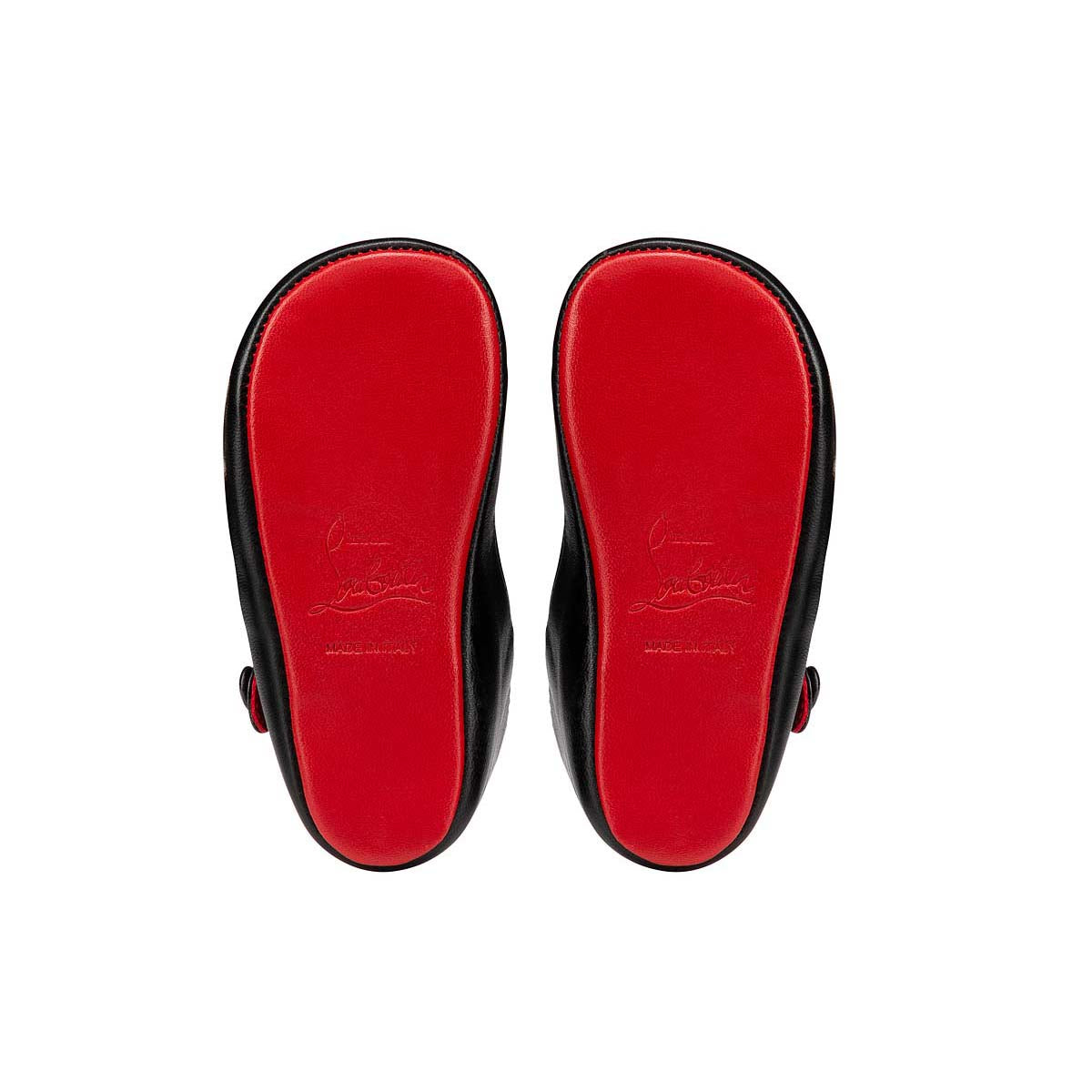 Christian Louboutin Baby Love Chick Kids Unisex Shoes | Color Black