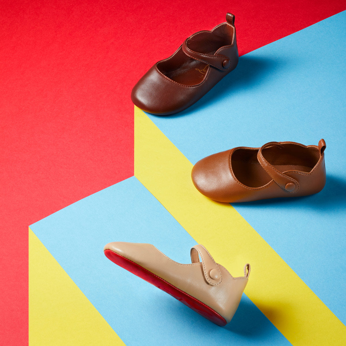 Christian Louboutin Baby Love Chick Kids Unisex Shoes | Color Beige