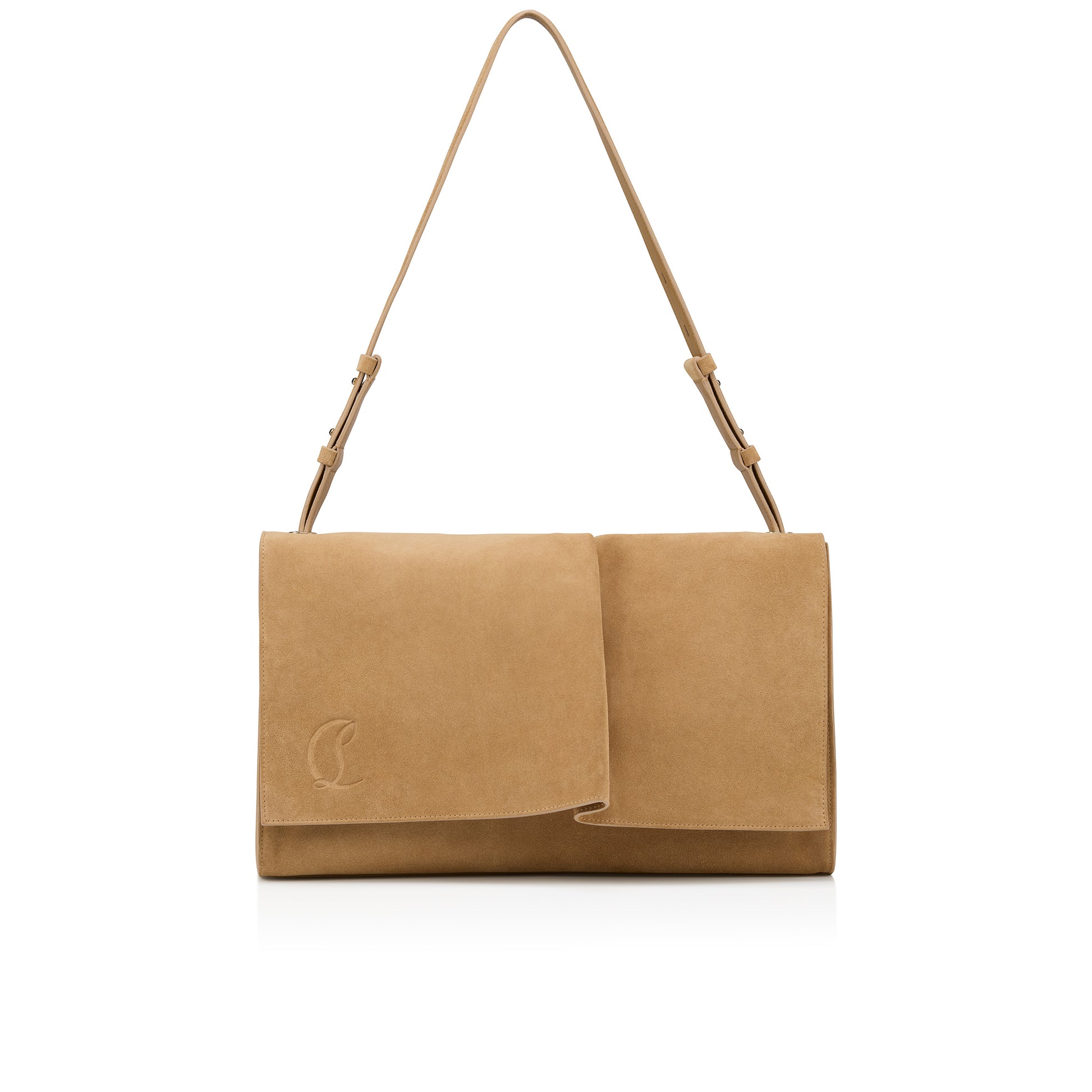 Christian Louboutin Baggy Large Women Bags | Color Beige