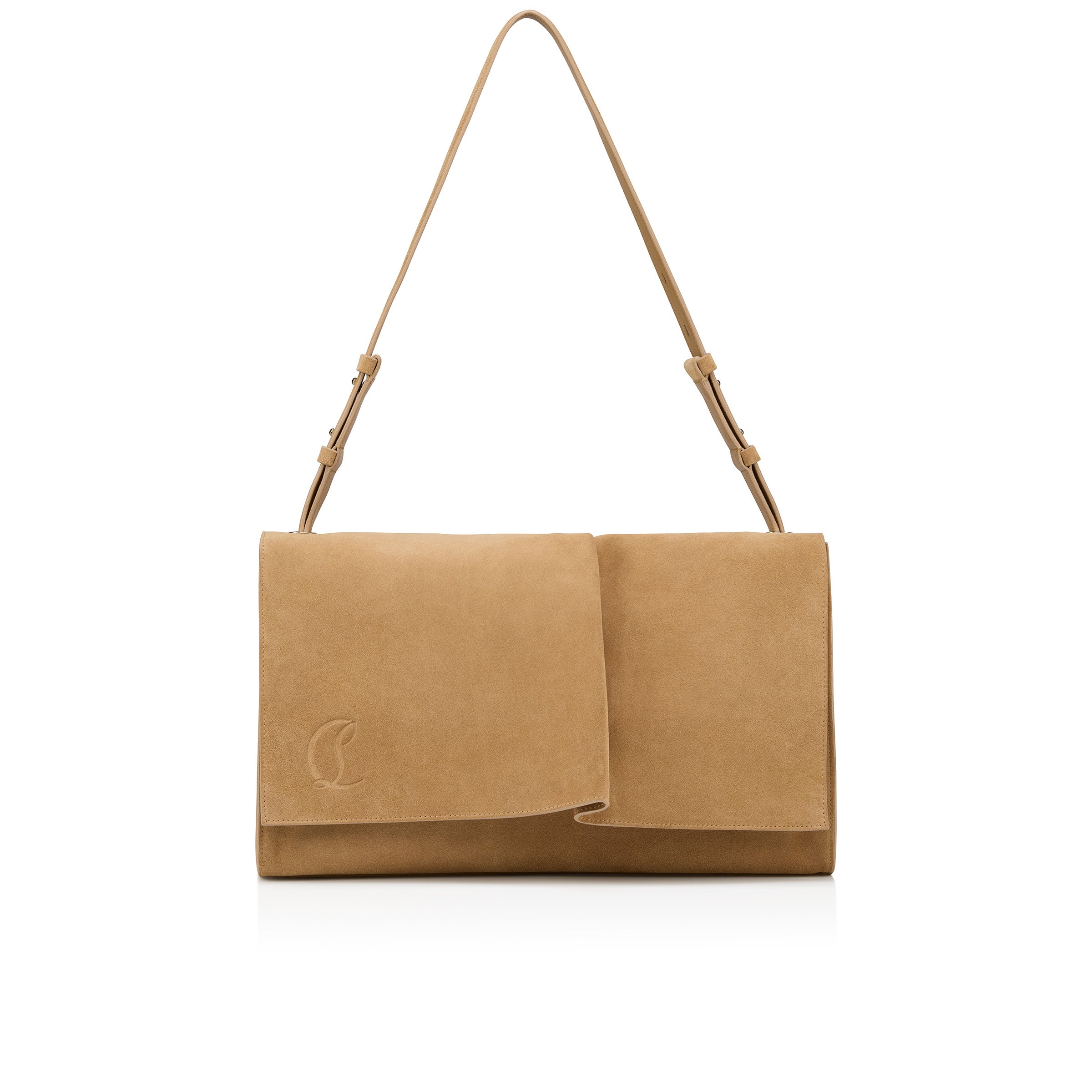 Christian Louboutin Baggy Large Women Bags | Color Beige