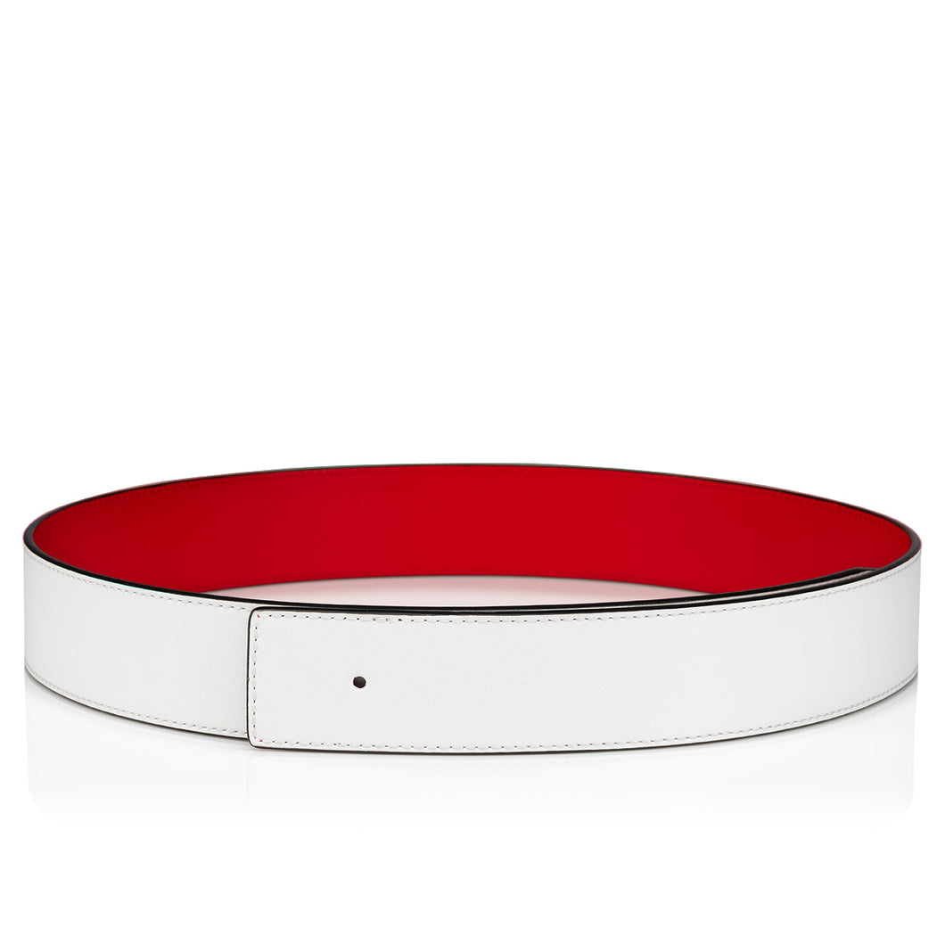 Christian Louboutin Belt Strap Men Belts | Color White