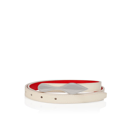 Christian Louboutin Bettina Women Belts | Color White