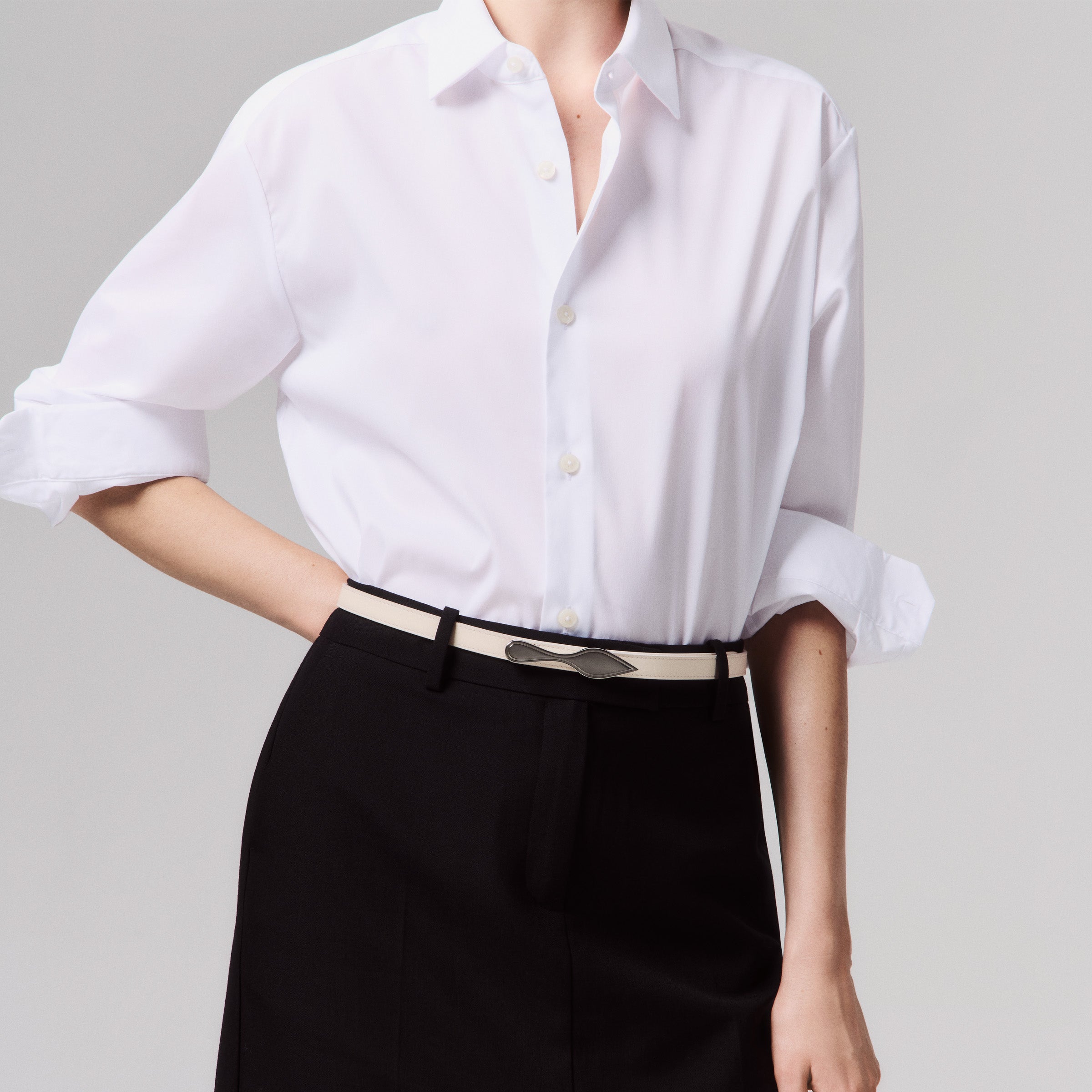 Christian Louboutin Bettina Women Belts | Color White