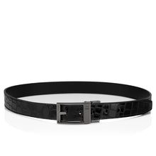 Load image into Gallery viewer, Christian Louboutin Bizzbelt Switch Men Belts | Color Black
