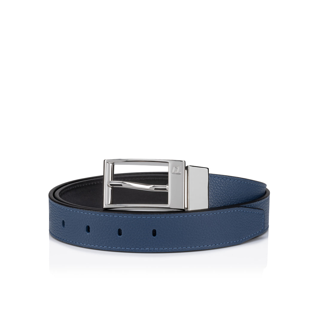 Christian Louboutin Bizzbelt Switch Men Belts | Color Blue