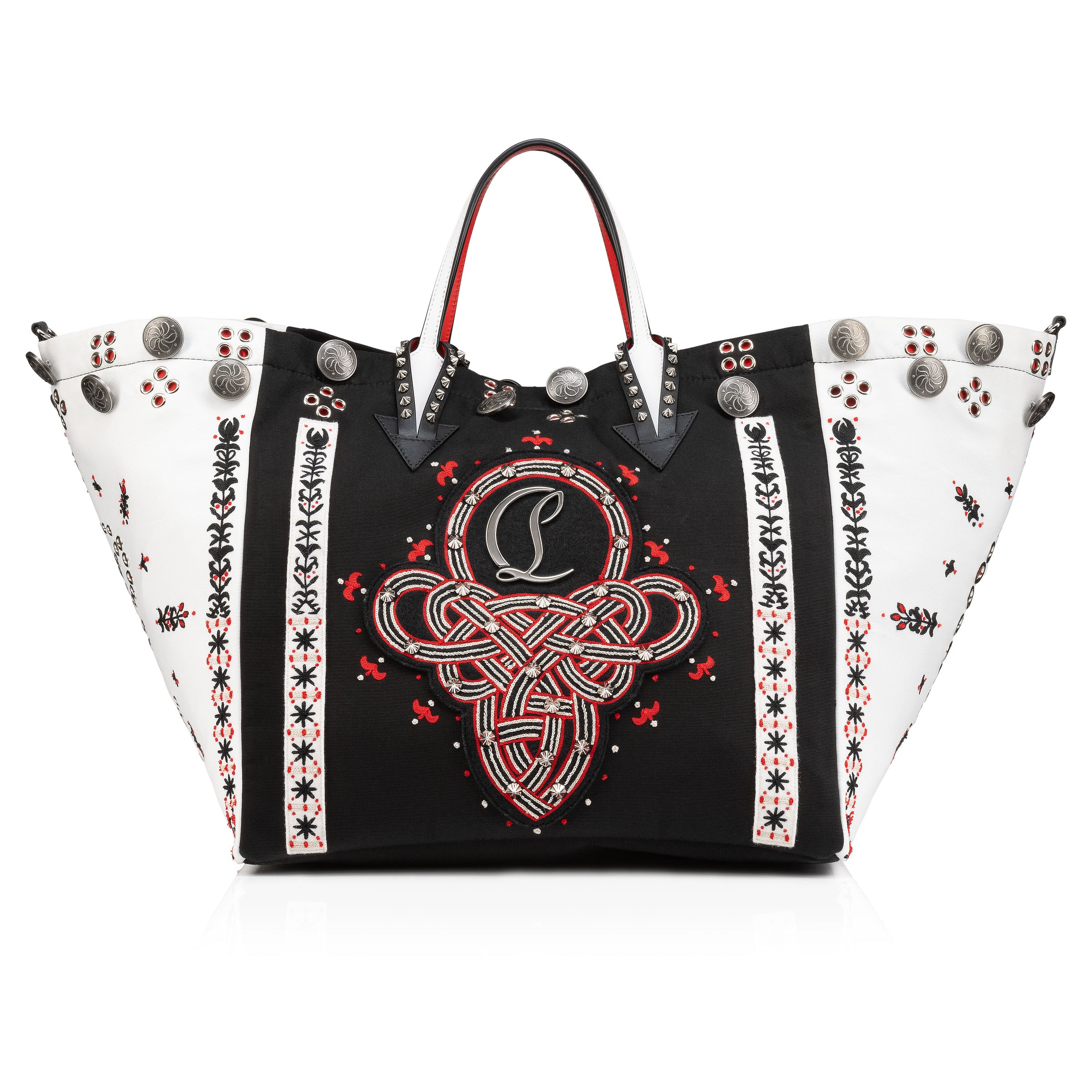 Christian Louboutin Breizcaba Large Women Bags | Color Black