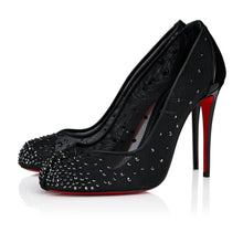 Load image into Gallery viewer, Christian Louboutin Bridiela Una Strass Women Shoes | Color Black
