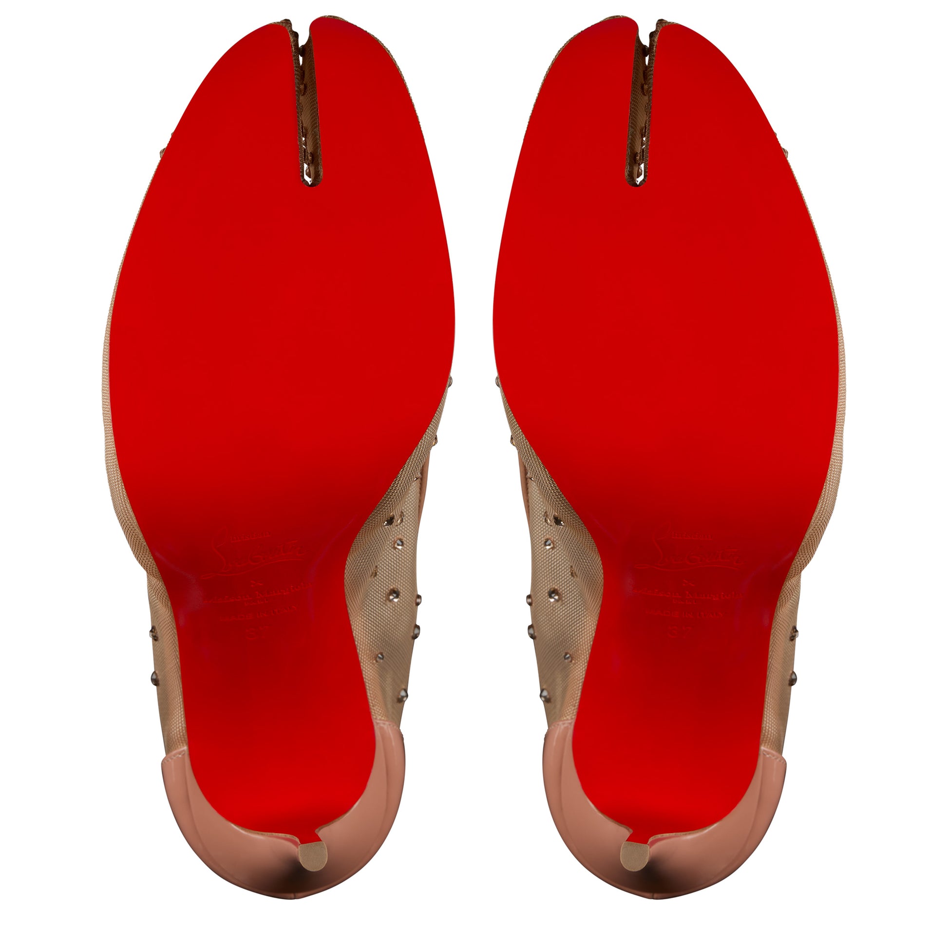 Christian Louboutin Bridiela Una Strass Women Shoes | Color Beige