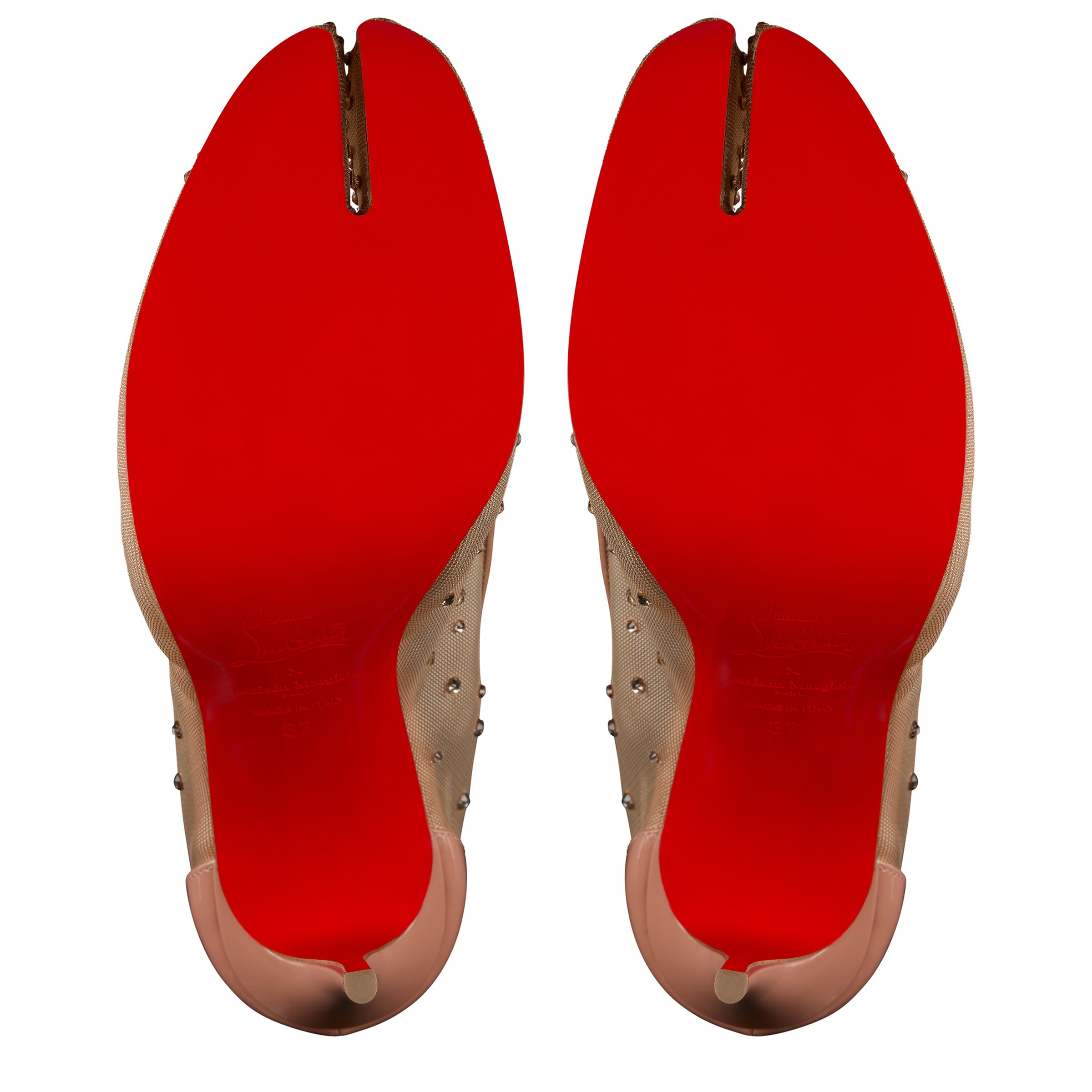 Christian Louboutin Bridiela Una Strass Women Shoes | Color Beige