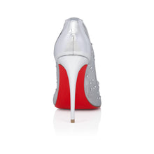 Load image into Gallery viewer, Christian Louboutin Bridiela Una Strass Women Shoes | Color Silver
