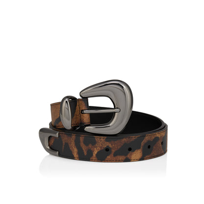 Christian Louboutin Bubble Women Belts | Color Brown