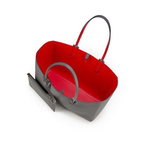 Christian Louboutin Cabata Large Women Bags | Color Grey