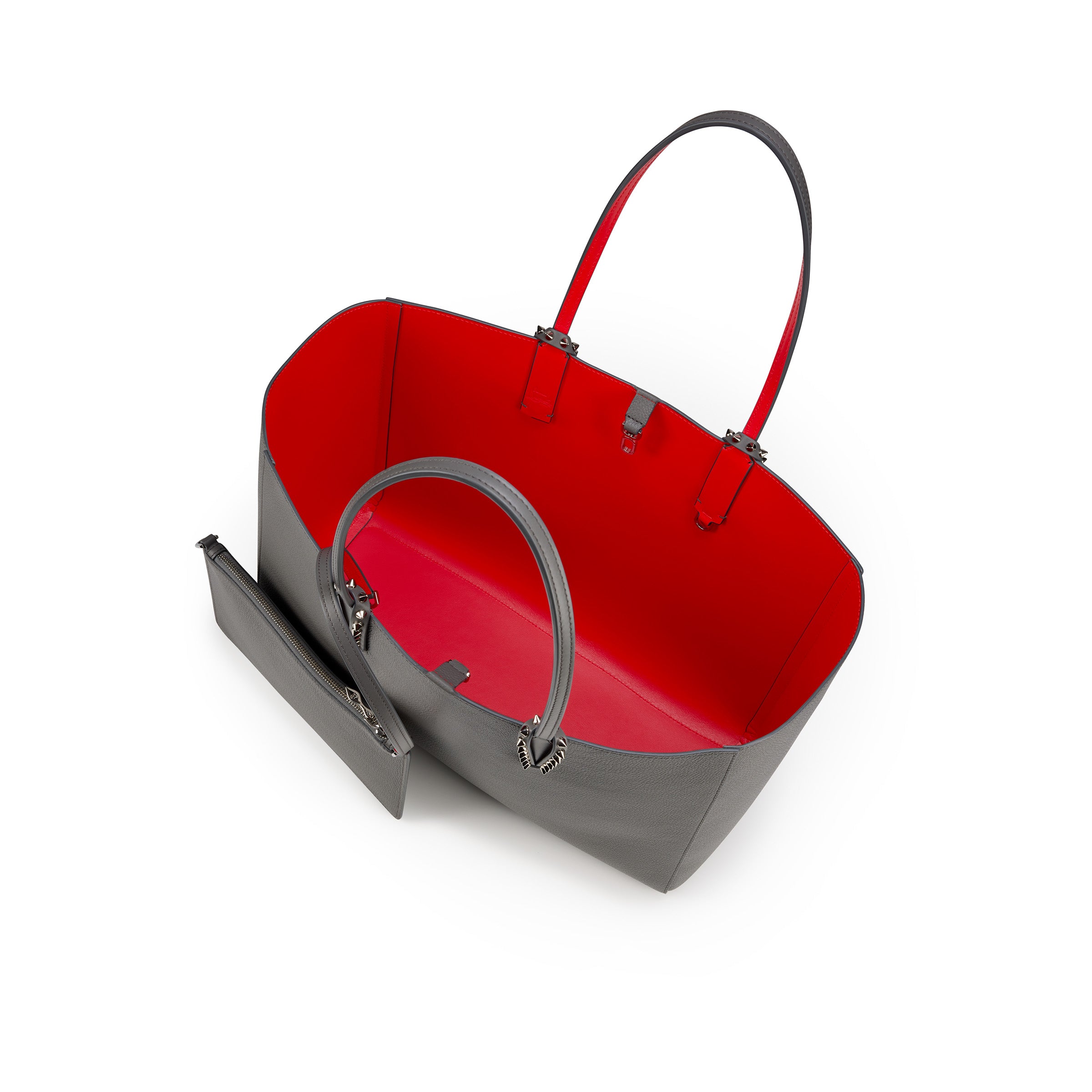 Christian Louboutin Cabata Large Women Bags | Color Grey