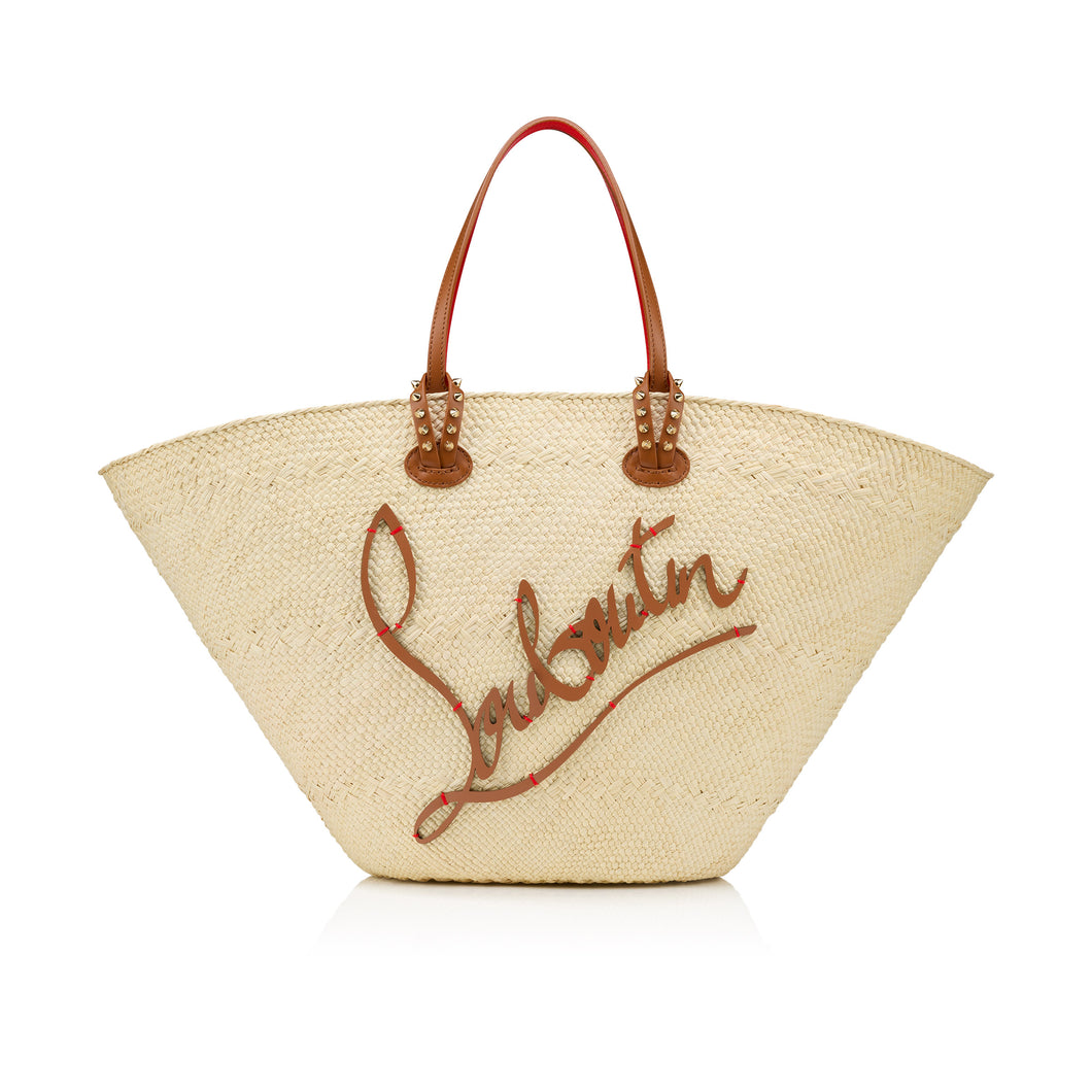 Christian Louboutin Cabata Large Women Bags | Color Beige