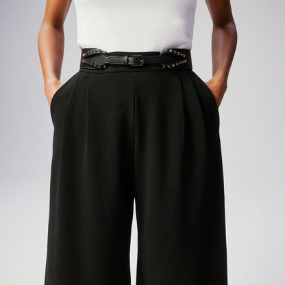 Christian Louboutin Cabata Women Belts | Color Black