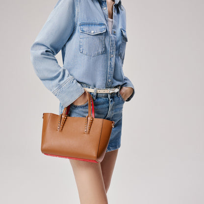 Christian Louboutin Cabata Mini Women Bags | Color Brown