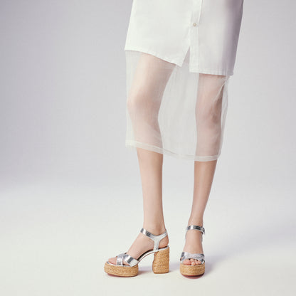 Christian Louboutin Calakala Women Shoes | Color Silver