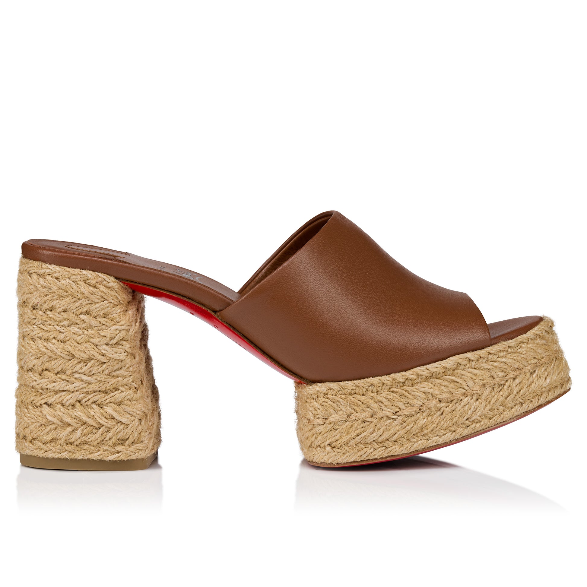 Christian Louboutin Calakala Mule Women Shoes | Color Brown