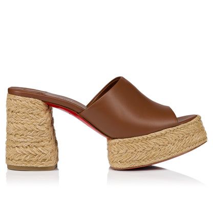 Christian Louboutin Calakala Mule Women Shoes | Color Brown