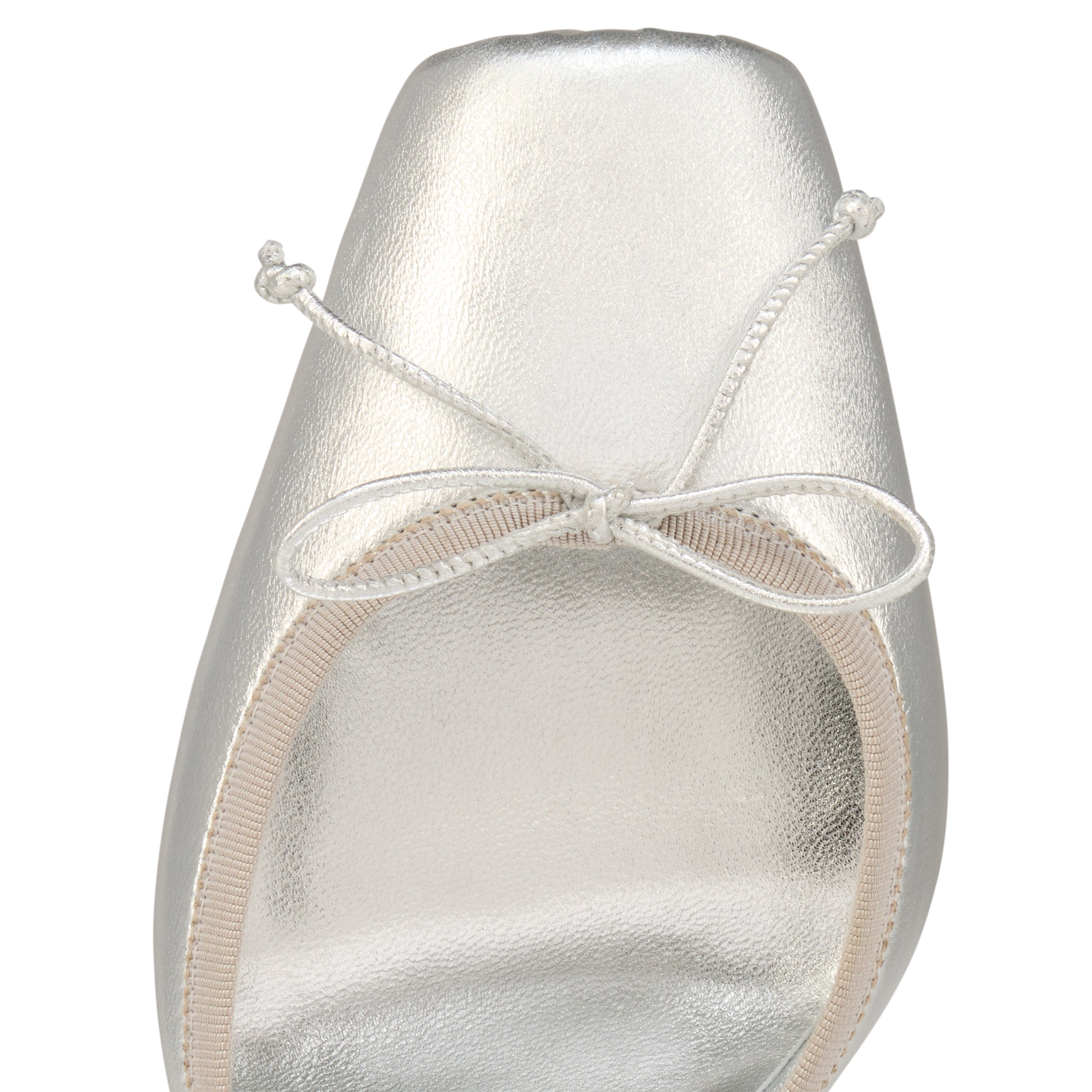 Christian Louboutin Cassia Lace Up Women Shoes | Color Silver