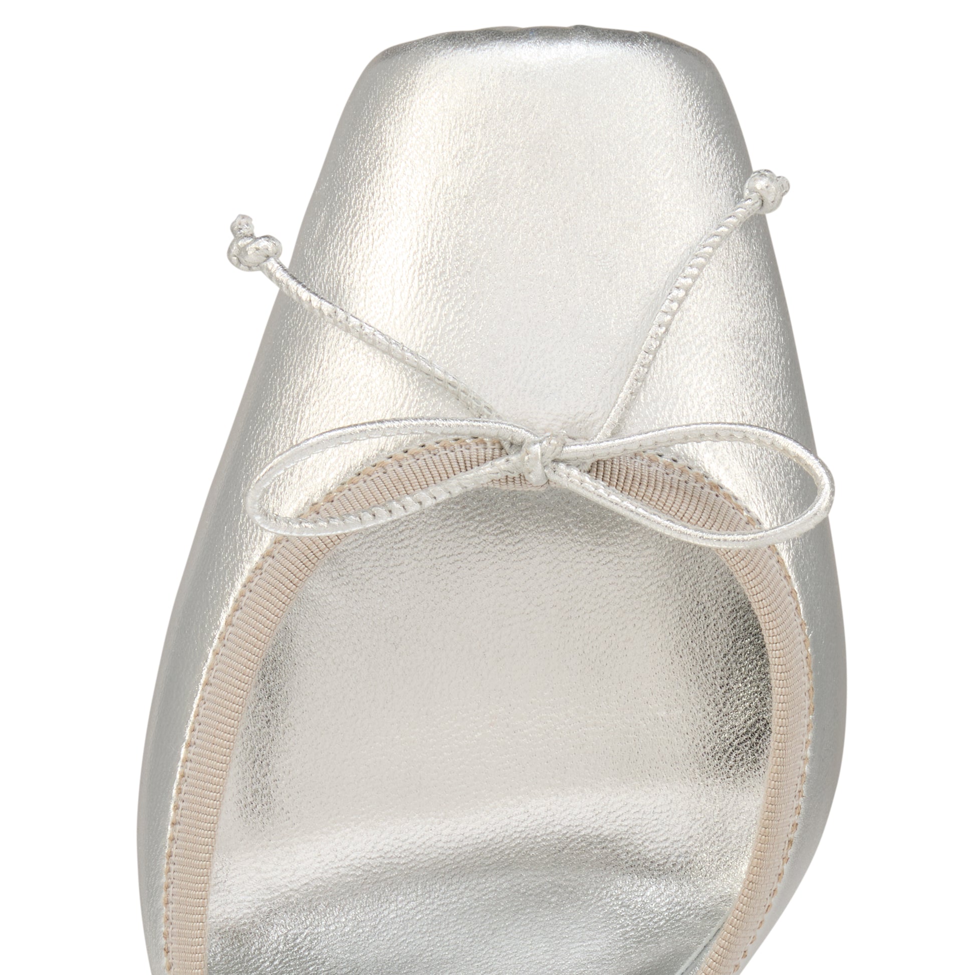 Christian Louboutin Cassia Lace Up Women Shoes | Color Silver