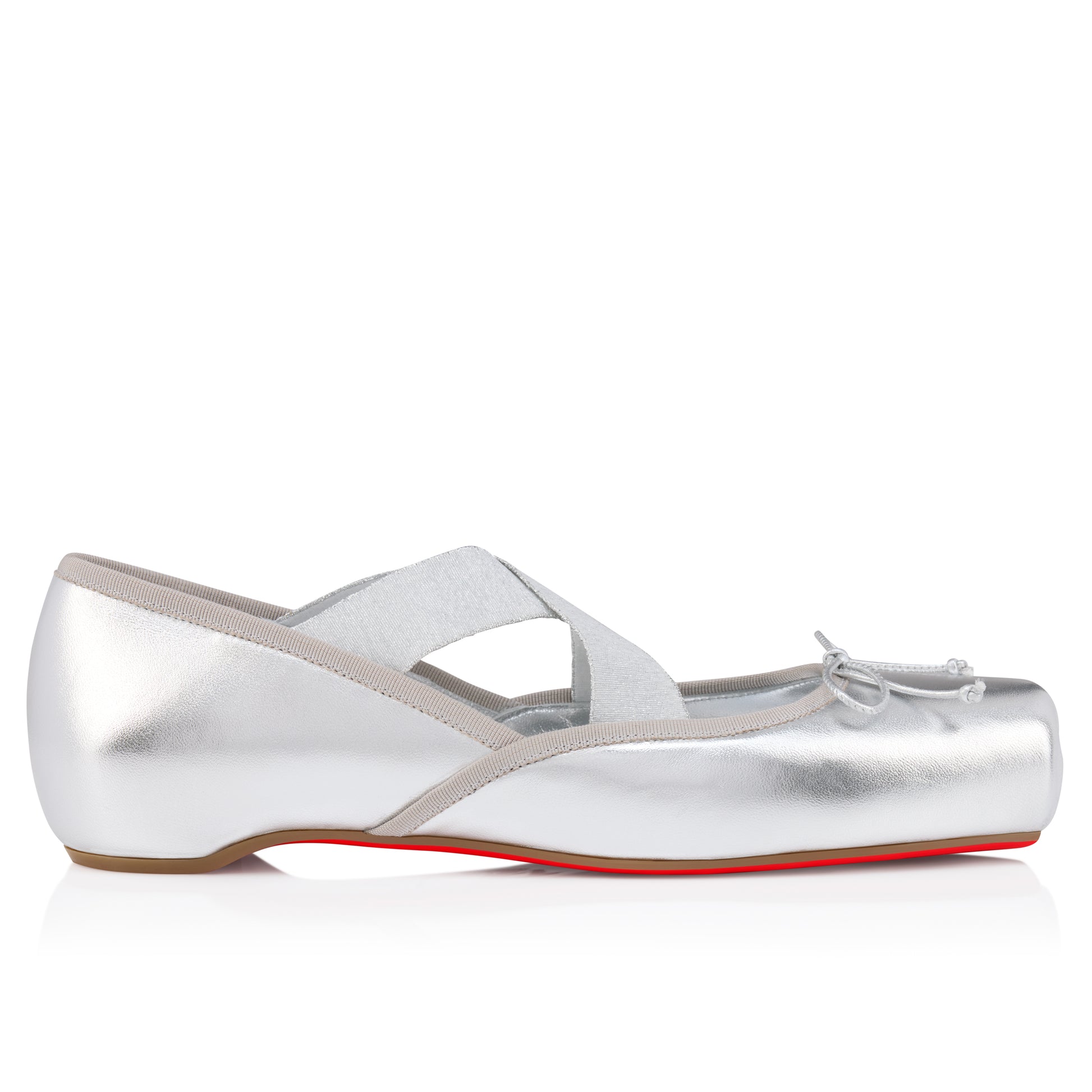 Christian Louboutin Cassiasticina Women Shoes | Color Silver